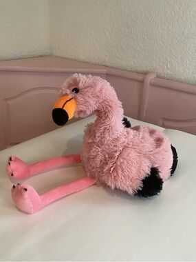 Warmies Pink Flamingo 15” Microwaveable & Weighted Stuff Plush Animal 1.5 Lbs